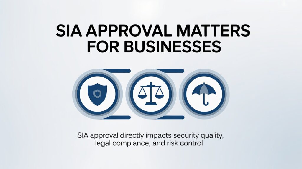 SIA licensed security company